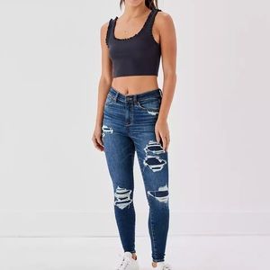 american eagle next level stretch jeans